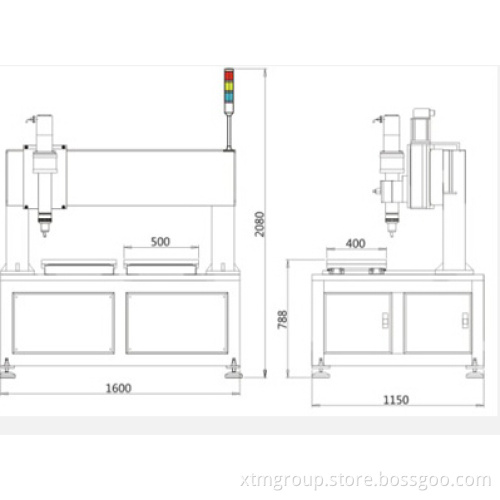 XTM-108 NC Spinriveting machine